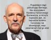 Korwin przyznał się, że policzkując Boniego