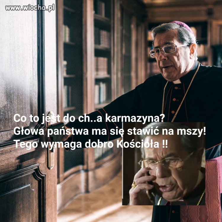 Ciekawe o kim to?