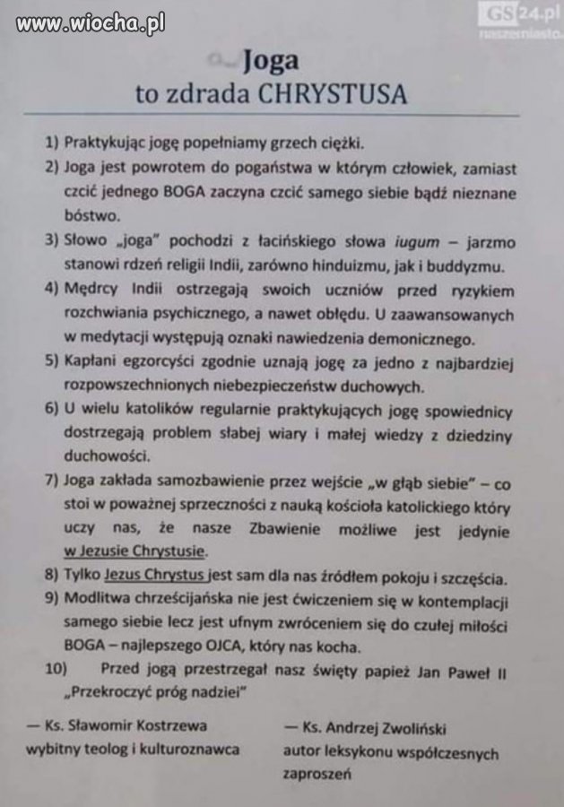 W jednej z parafii