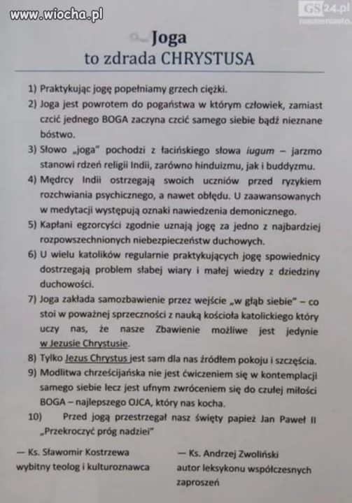 W jednej z parafii
