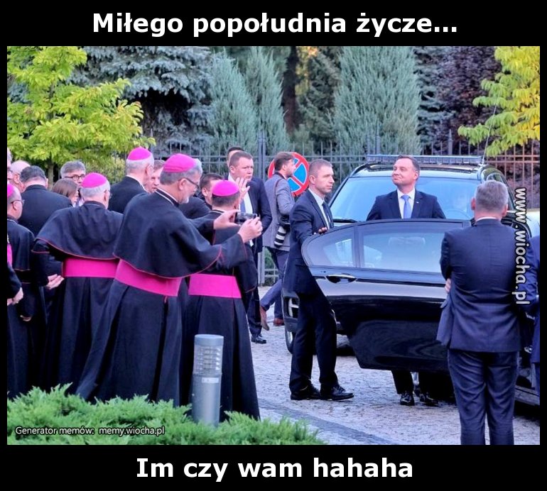 Miłego popołudnia życzę...