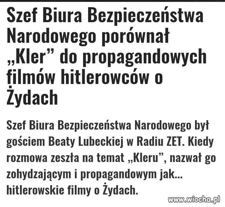 Klerem cała
