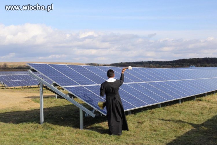 Niech święte promienie ześlą prąd na ziemię
