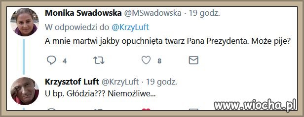 Troska o prezydenta