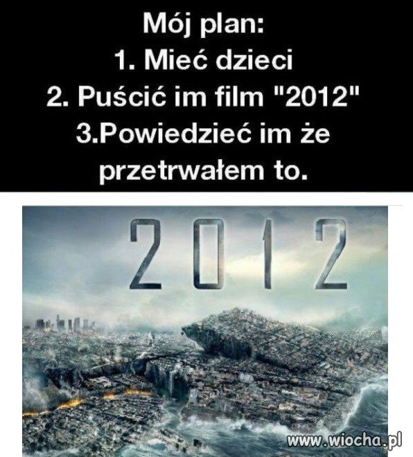Wiocha dla mnie bo to i mój plan