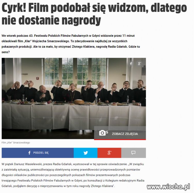 Zaczyna się bojkot filmu