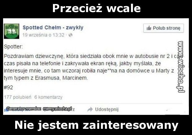 Przecież wcale