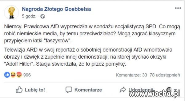 "Pomyłka" wolnych mediów