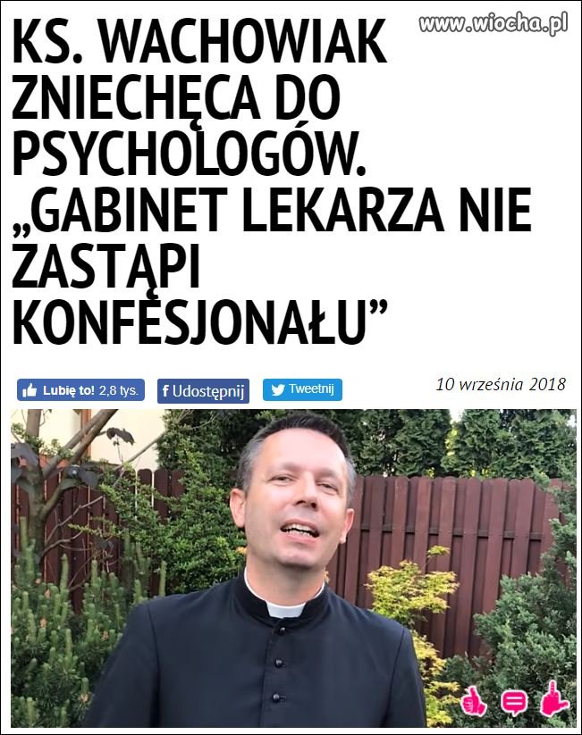 Wszyscy chorzy do konfesjonałów