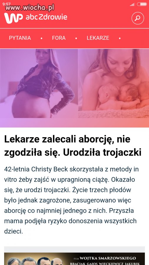 Dla zwolenników aborcji