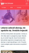 Dla zwolenników aborcji