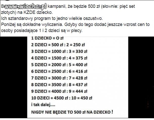 Takie małe wyliczenie