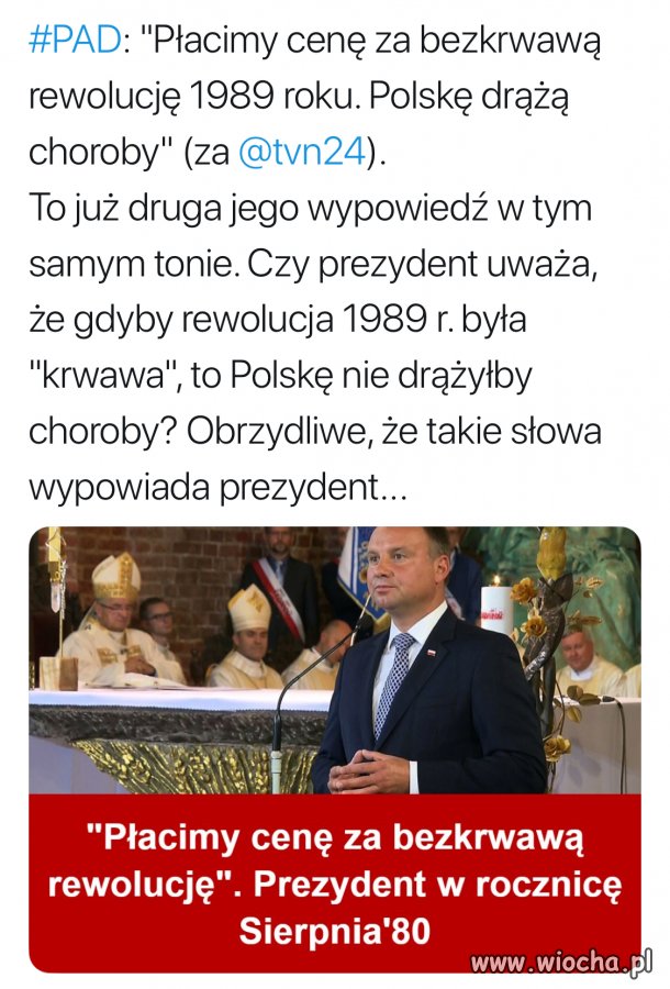 Czyli było by dobrze gdyby zginęło 300 tys ludzi