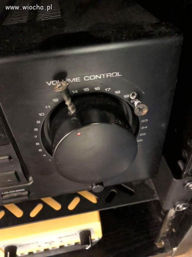 Volume control.
