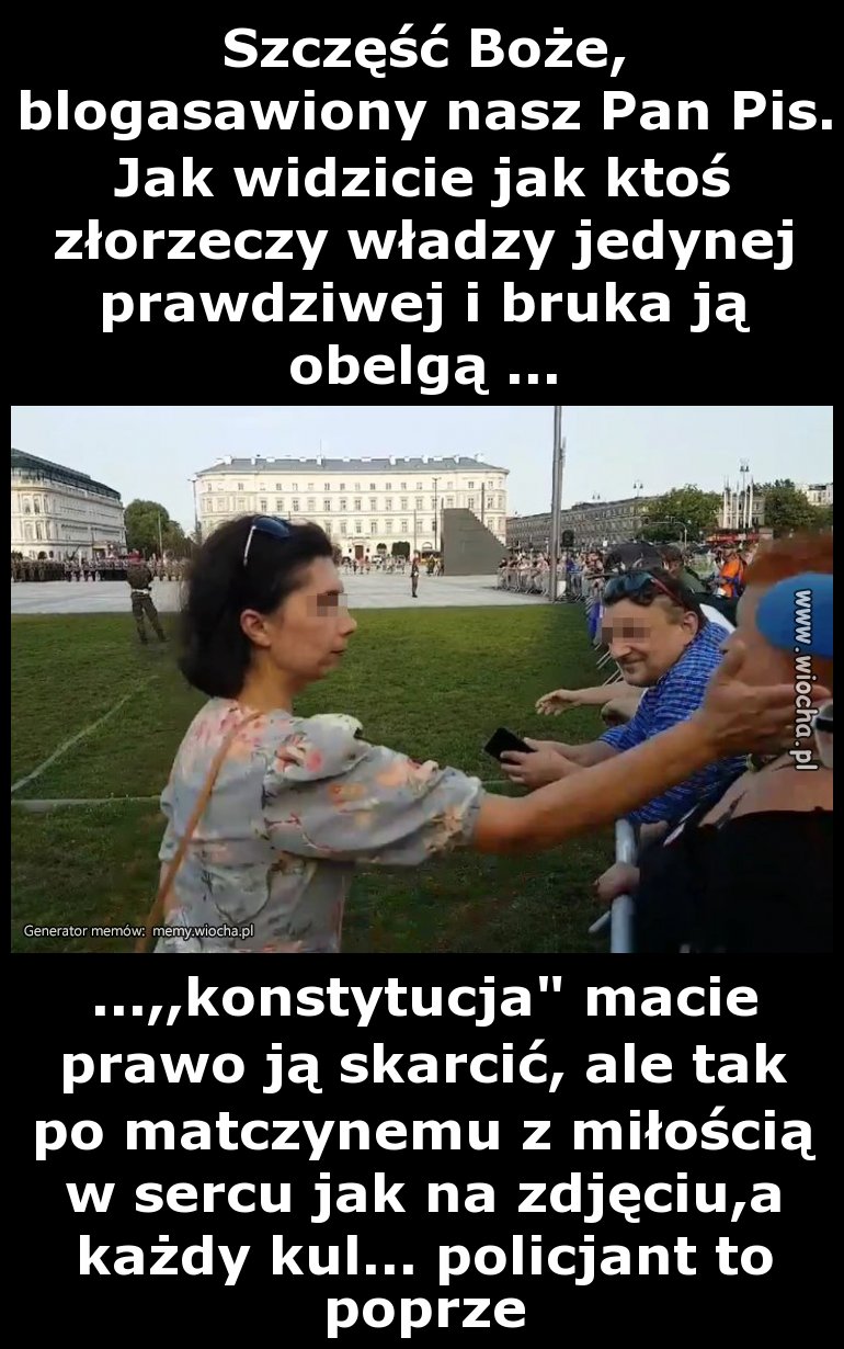 Szczęść Boże, blogasawiony nasz Pan Pis.