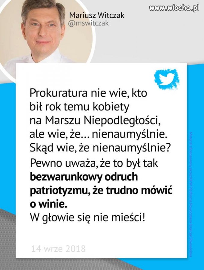 Nie wiedzą...