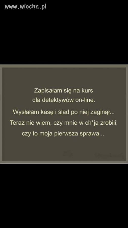 Stawiam że to pierwsza 