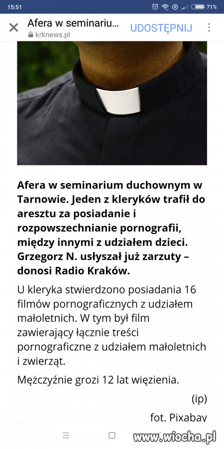 I znów afera z wielebnym 