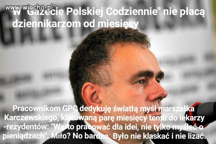 Brawo! PiS traktuje swoje pisemne szmaty...