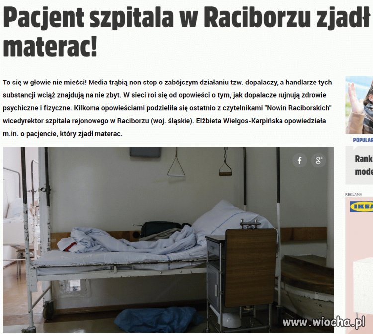 Bo głodny nie jesteś sobą