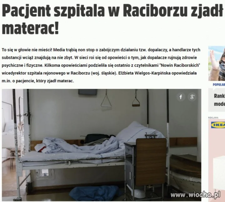 Bo głodny nie jesteś sobą