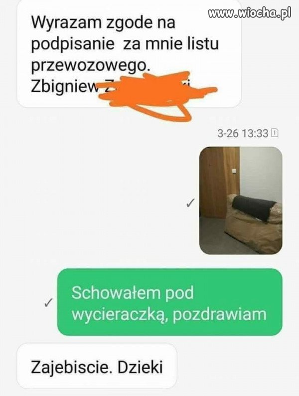 Zayebiście. Dzięki