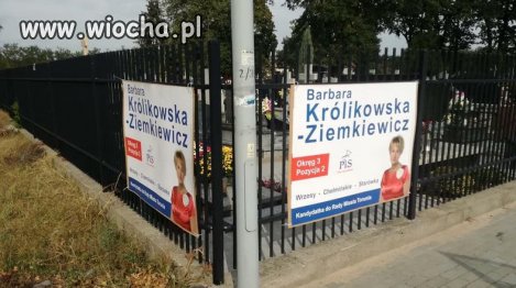 To nic,że to płot cmentarza