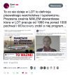 Żenada w LOT