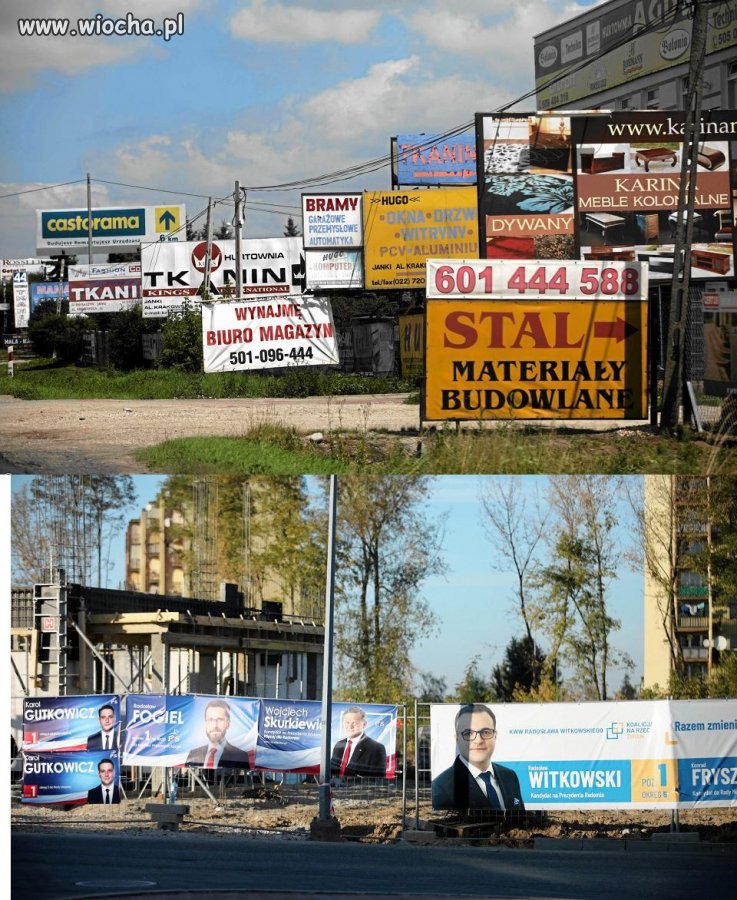 Reklama dźwignią handlu...i polityki