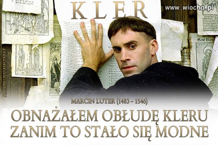 Obłuda kleru to problem doskonale znany od wieków