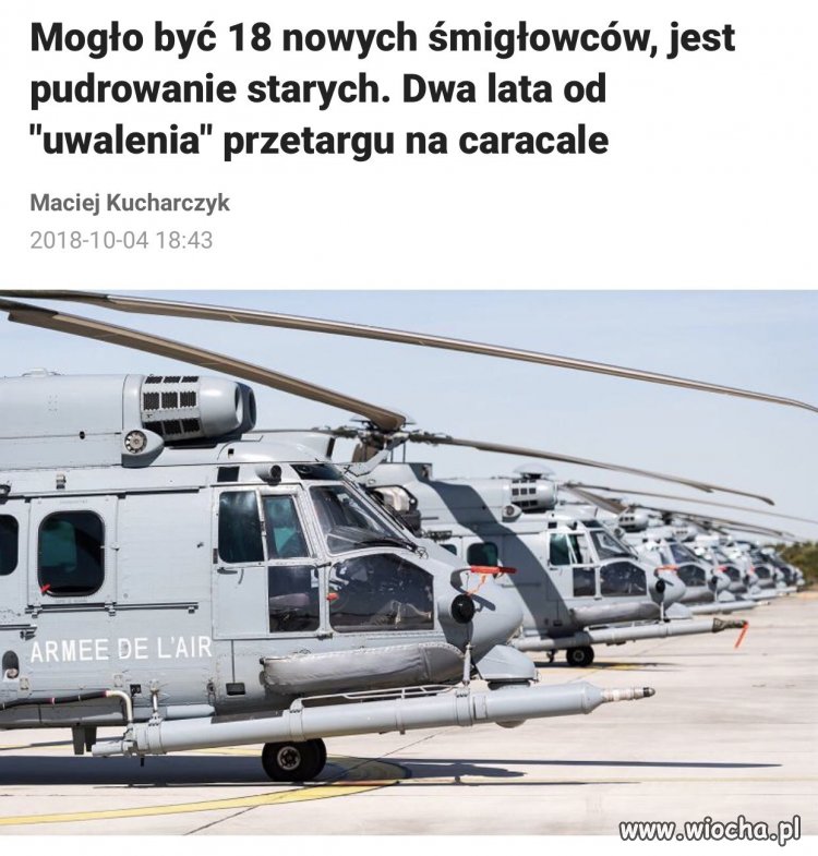 A gdzie obiecane Black Hawki 