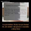 Takie tam przesłanie