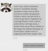 To mu odpisała