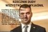 Duda tłumaczy się przez rzecznika z planowanej absencji