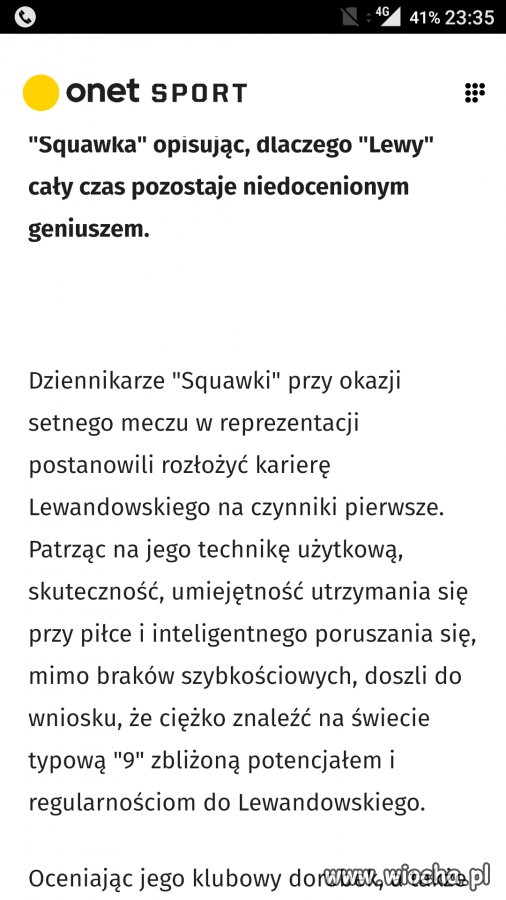 "Regularnościom" - kunszt pismaków z Onetu