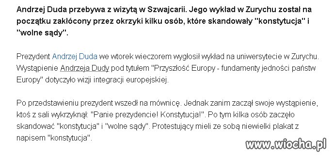 A czego niby