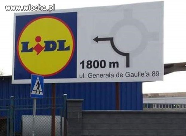 Na rondzie w lewo somsiad