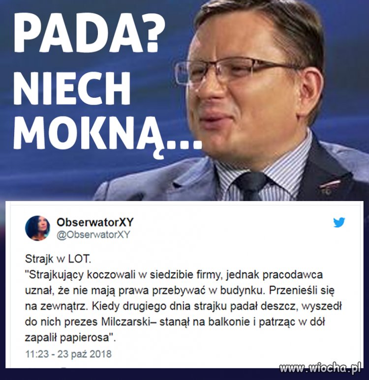 Wśród strajkujących