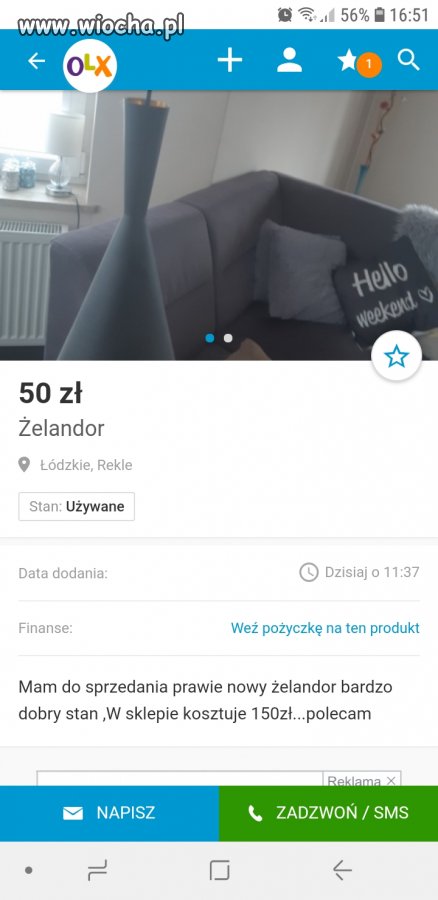 Żelandor? Opis poszedł do szkoły...