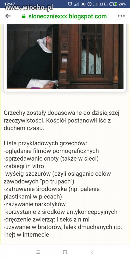 Lista nowych grzechów 