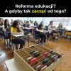 Używanie telefonu podczas lekcji.