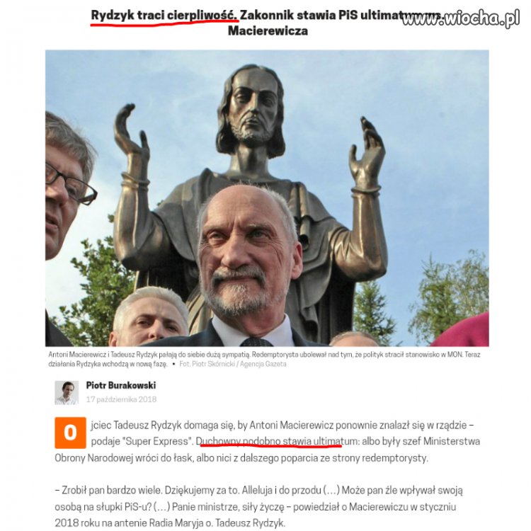 Kościół się nie miesza do polityki.