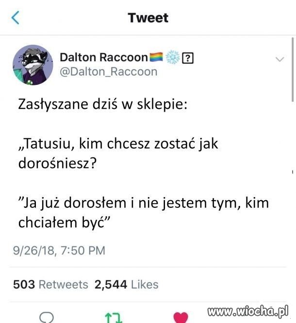 Coś poszło nie tak