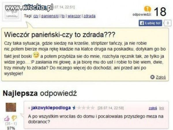 Nie, wcale