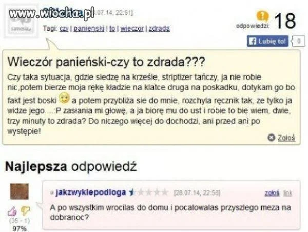 Nie, wcale