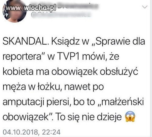 Znów zaprosili faceta co nie ma pojęcia