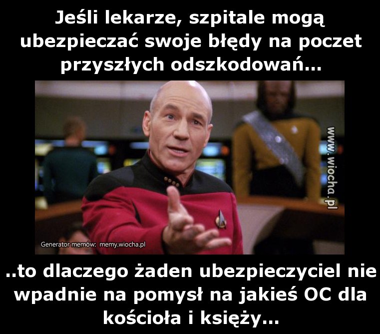 Jeśli lekarze, szpitale mogą ubezpieczać swoje