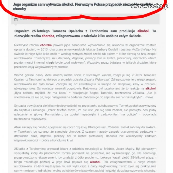 Choroba dla alkoholików