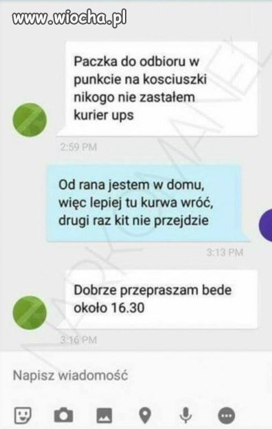 Co za kur.. ier 