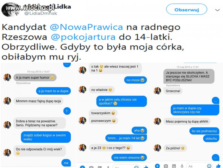 Teraz startuje z hasłem "przyzwoitość"